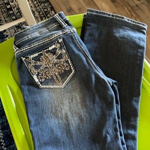 Shyanne jeans with jewel pockets, size 9/30 Reg